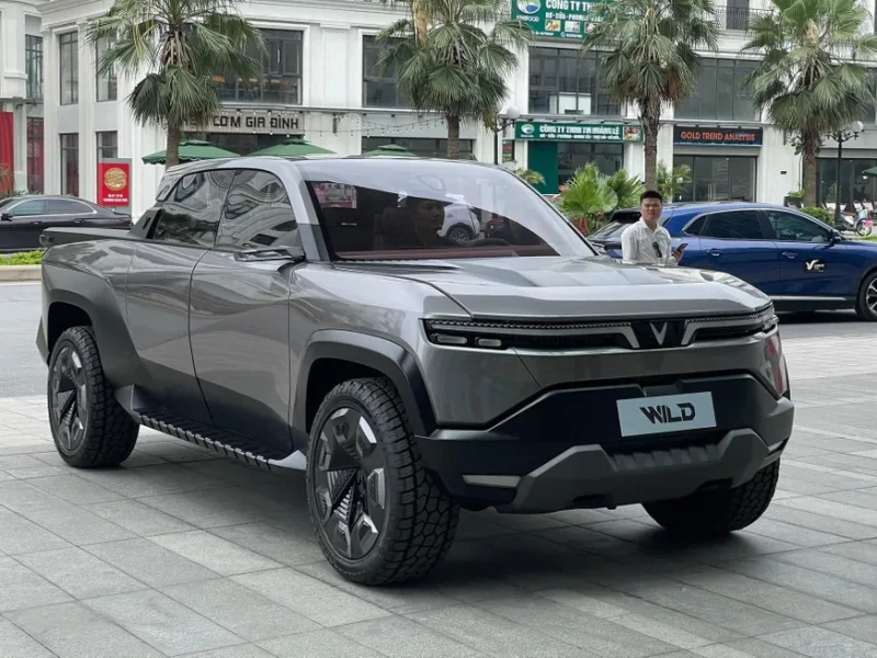 Hình ảnh Vinfast Wild tại Showroom VinFast Đàm Quang Trung Long Biên Hà Nội